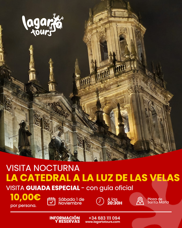 VISITA ESPECIAL - La Catedral a la luz de las velas - Lagarto Tours