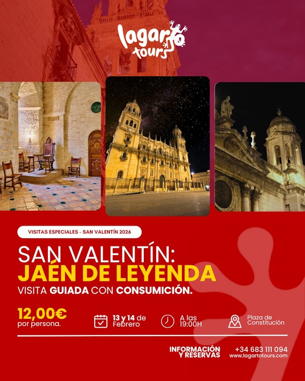 SAN VALENTÍN: Leyendas y fantasmas al aterdecer en Jaén - Lagarto Tours